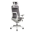 325 - Chaise de bureau haut dossier - Gris clair 74295