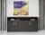 Dressoir STRATEO - H89 x L168 x P42 cm - Chêne anthracite 78565