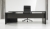 STRATEO directiebureau - B230 x D172 cm - Antraciet Eik 78544