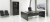 STRATEO directiebureau - B230 x D172 cm - Antraciet Eik 78545