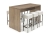 Table haute STRATEO - H110 x L160 x P80 cm - Chêne Robson 79053