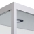 Vitrine H198,4 x L40 x P40 cm - Noire 59932