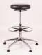 336 - Tabouret hoog PVC Alu