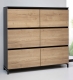 Armoire haute CADRA - H155 x L160 x P44 cm