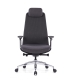 Khan - Chaise de bureau haut dossier avec appui-tête