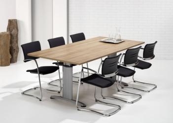 Table de réunion/Bureau Double-T - 200x100cm